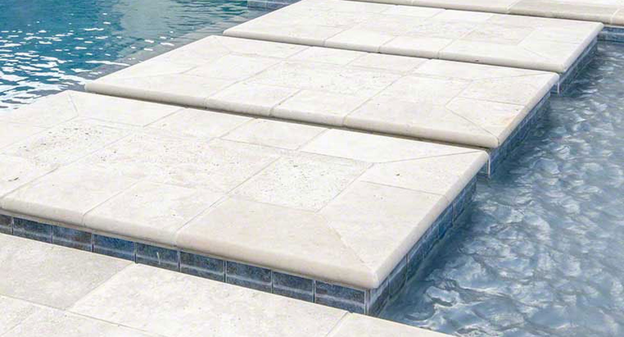 3 cm pool coping